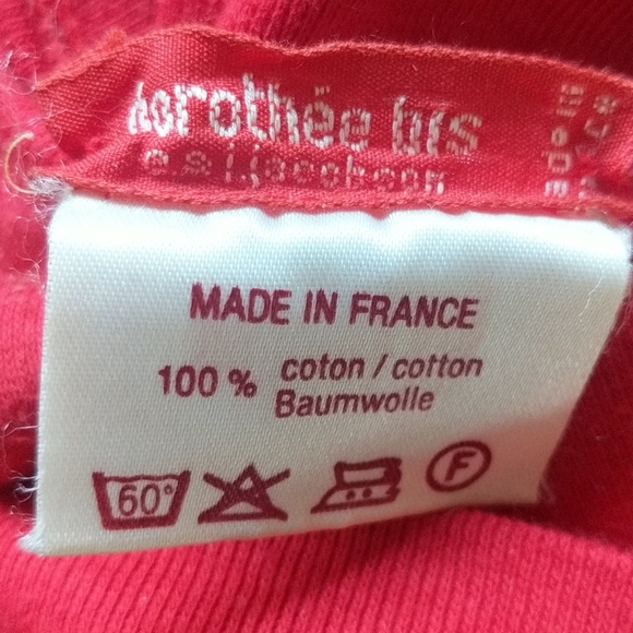 Red cotton turtleneck - Picture 7 of 7